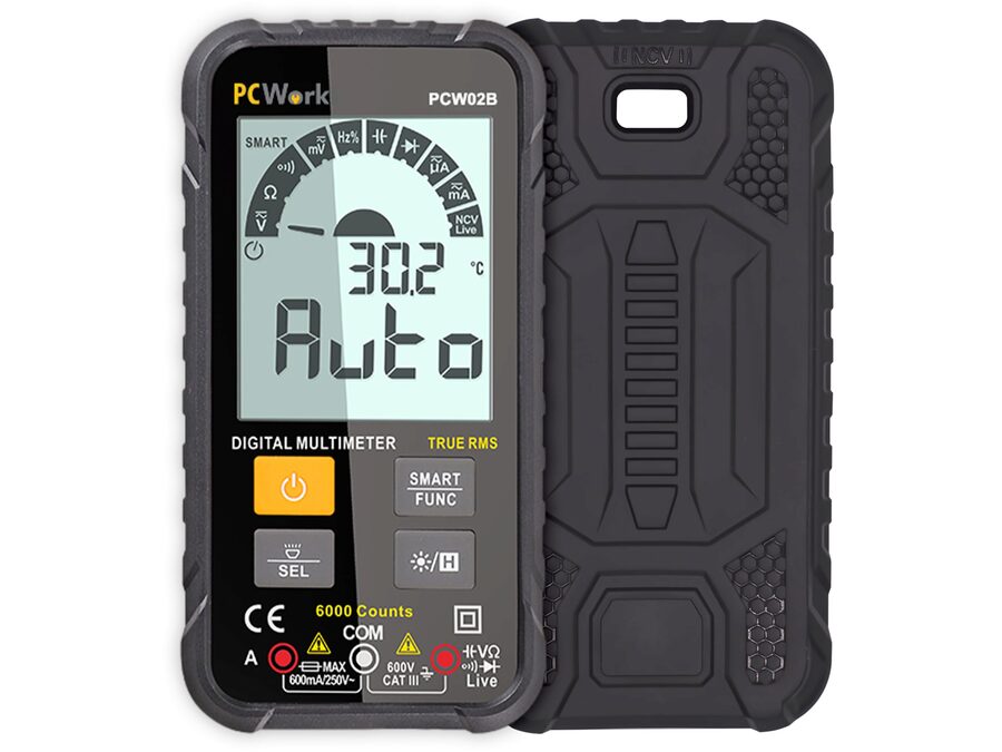 PCW02B Digital Smart Multimeter, Sand RMS