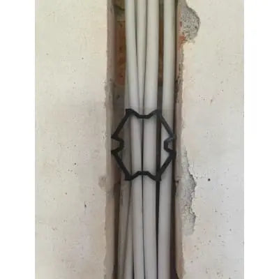 DUO CLIPS rilleclips til installation af el ledninger og rør