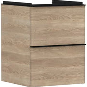 HANSGROHE Xelu Q vaskeskab 480x475x605mm 2skuffer MDF naturlig e