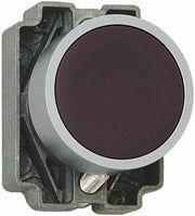 TRYKKNAP SORT, KB2-METALL