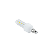 LED pære B5 T3 2U 6W E14 3000K - Erstatter 42W, 510lm, RA80, 3 års garanti