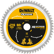 DEWALT rundsavklinger til akkusave, Ø216/30 mm, 60 td.