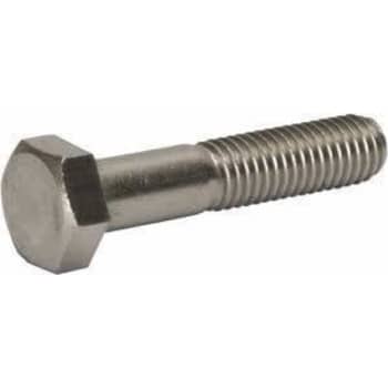 Stålbolt M16 x 180 mm, A4, DIN 931, 6-kant
