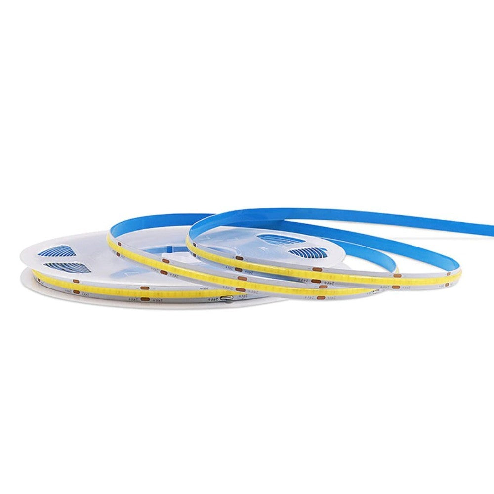 11W/m COB-LED-strips - 5m, IP20, 312 LED pr. meter, 12V, COB LED, 880lm/m, RA90
