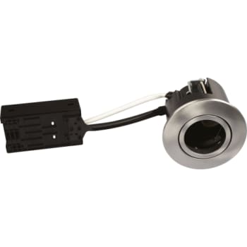 Luna Quick install Downlight ISO GU10 Børstet Alu Rund IP44