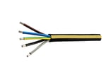 Alukaflex 5G35 gummikabel sort 0,6/1kV afmåling