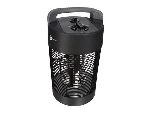 Elektrisk terrassevarmer - 700W, IPX4, til gulv/bord, 360°