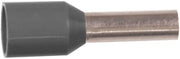 Isoleret ABIKO terminalrør KA2,5-8ETT 2,5mm2 L8 Grå