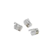 Modular Plug RJ11 UTP 6 Pol/4 Kont. Flad Kabel max. leder issolation dia. Ø1,02 mm