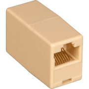 Mellemled Kat.3 2 x RJ45 jack beige