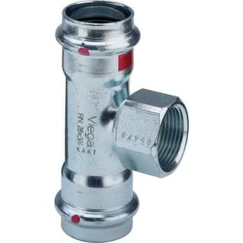 35 x 3/4" x 35 mm Prestabo forzinket tee