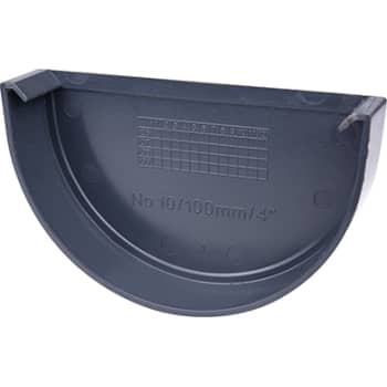 Plastmo endebund, 11" grafit