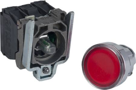 LAMPETRYK RØD 24V     XB4BW34B5