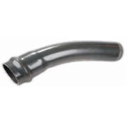 Kaczmarek 160 mm 45 gr. PVC-trykbøjning, PN10, grå, spildevand