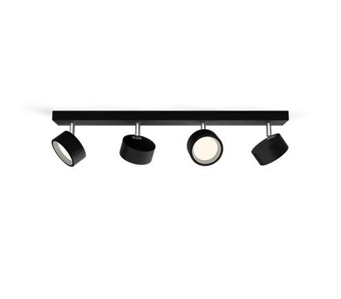 PHILIPS Bracia Spot LED 4x5,5W 2700K Black