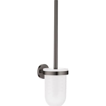 GROHE EssentialsToiletbørste + holder, poleret hard graphite