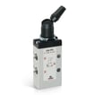 Manually operated valve-3/2  NC- 1/8 -toggle switch338-990  MAN. VALVE SER. 3