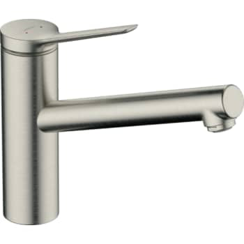 Hansgrohe Zesis M33 køkkenarmatur 150 1jet, rustfrit stål finish