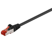 S/FTP netværkskabel - CAT6 PiMF, Sort (1,5m)