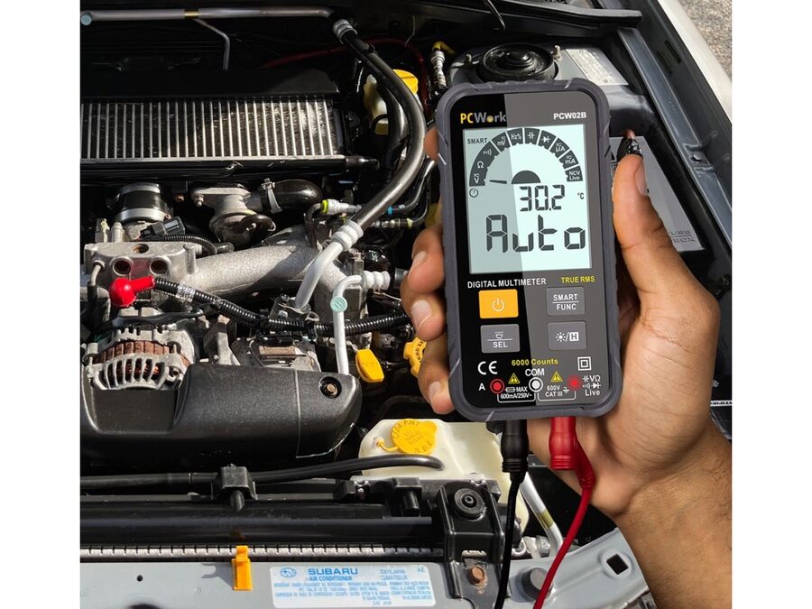 PCW02B Digital Smart Multimeter, Sand RMS