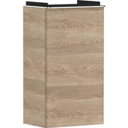 HANSGROHE Xelu Q vaskeskab 340x245x605mm låge tv MDF eg