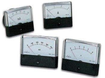Analog strøm-panelmeter - 1A DC (70x60mm)