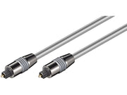 Optisk kabel - 2 x TOSLINK han, Ø6mm (0,5m)