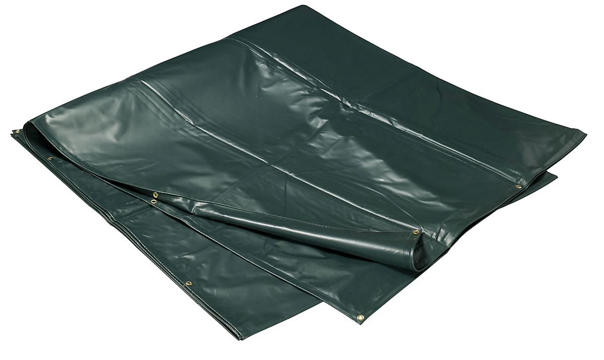 Heavy Duty Presenning - 5x8m, Grøn (620g/m²)