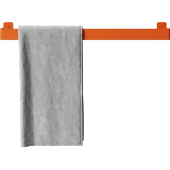 Nichba håndklædeholder orange pulverlakeret