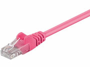 UTP netværkskabel - CAT5E, 2 x RJ45, Magenta (7,5m)