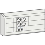 ENDESTYKKE 50X180 HVID