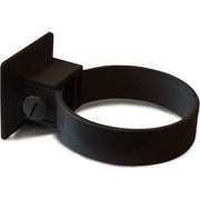 Plastmo plastrørholder Ø75mm , sort