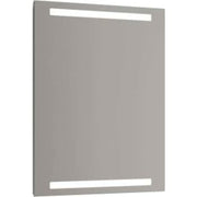 Dansani Mido Spejl 70x60 cm med integreret LED lys i top / bund