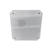 Montageplade stål 251 x 250 mm (L x B)