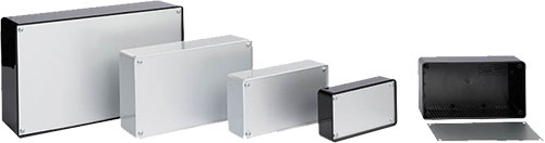 TEKO kassette kabinet - Sort (160x95x45mm)