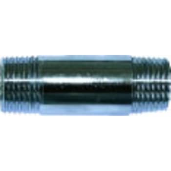 1/2" x 100 mm Nippelrør forkromet Messing