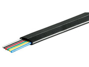 Telefonledning - 6 x 0,05mm² FK6 trådet, Sort (metervare)