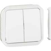 PLEXO55 multiafbryder 2 modul hvid