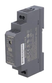 DIN-skinne strømforsyning - 5VDC / 12W (2,4A)