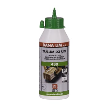 Dana Lim trælim D3 Ude 430, 250 ml