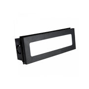 Encanta 6W Sort Nedsænket Facadelampe 230V IP54 230x84x52mm