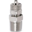 Push on fitting-male stud taper-6/4 tube -1/4 thread 1510 6/4-1/4  RAPID FITTING