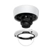 5MP Sarix Professional 4 2.713.5 mm Dome kamera Starlight udendørs Zoom IP66 40m hvid