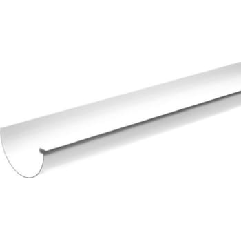 Plastmo tagrende, 11", hvid, 3 meter
