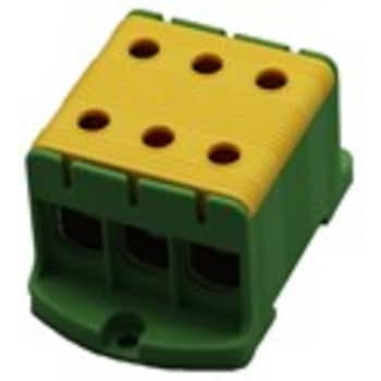 Centech AL/CU Klemme Trippel 16 - 95mm² gul/grøn/blå 245A, 14Nm