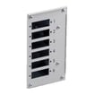 Forplade for DIN BOKS 6XSC duplex adapter