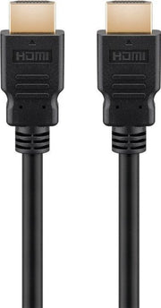 Ultra High Speed HDMI 2.1 kabel - 2xHDMI han 8K Sort (1m)