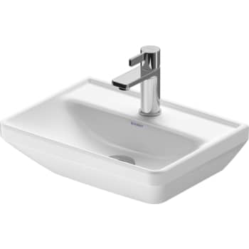 Duravit D-Neo håndvask 450x335mm m/ hanehul, uden overløb