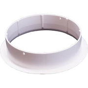 Rørstuds til ventilator S7, Ø100 mm, hvid