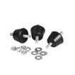 Vibrationsdæmper Stor 43x31x33x71x8 ( 4 stk )